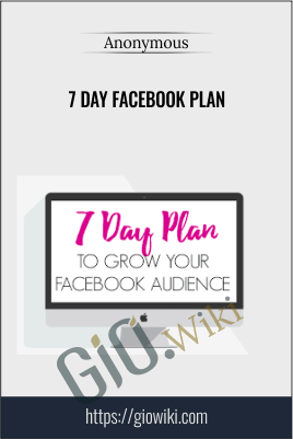 7 Day Facebook Plan