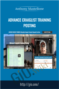 Advance Craiglist Training Posting - Kyle Mechlinski
