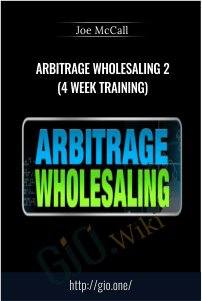 Arbitrage Wholesaling 2  (4 Week Training)