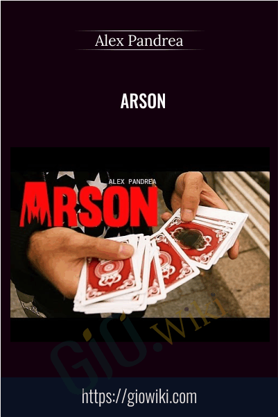 Arson - Alex Pandrea