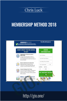 Membership Method 2018 – Chris Luck