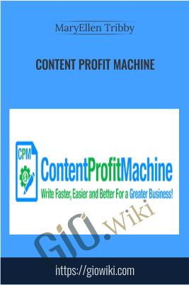 Content PRofit Machine – MaryEllen Tribby