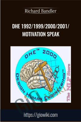 DHE 1992/1999/2000/2001/Motivation Speak - Richard Bandler