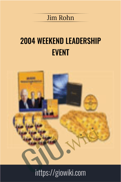 2004 Weekend Leadership Event - Jim Rohn