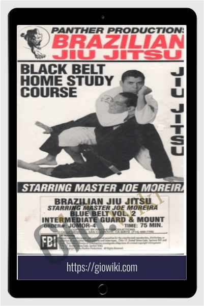 Bjj Black Belt Home Study Course 8 DVD - Joe Moreira