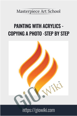 Painting With Acrylics - COPYING A PHOTO -Step by Step - Masterpiece Art School