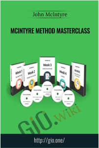 McIntyre Method Masterclass – John McIntyre