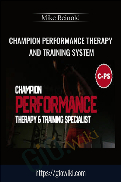 Champion Performance Therapy And Training System – Mike Reinold