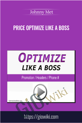 Price Optimize Like a Boss – Johnny Met