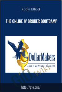 The Online JV Broker Bootcamp – Robin Elliott