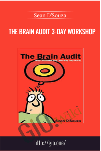 The Brain Audit 3-Day Workshop – Sean D’Souza