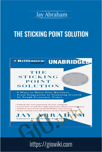 The Sticking Point Solution: 9 Ways to Move Your Business From Stagnation to Stunning Growth In Tough Economic Times - Jay Abraham