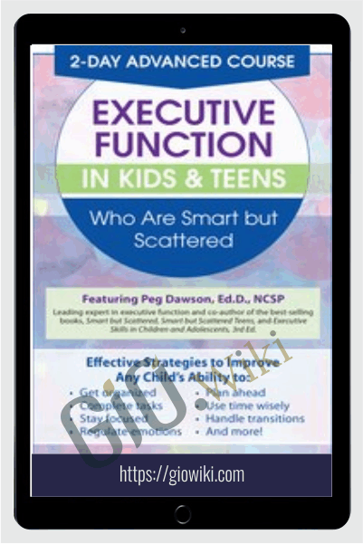 2 Day: Advanced Course: Executive Function in Kids & Teens Who Are Smart but Scattered - Margaret Dawson