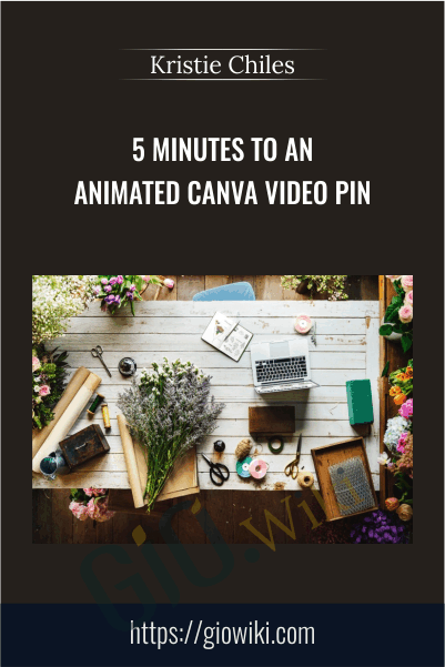5 Minutes To An Animated Canva Video Pin - Kristie Chiles