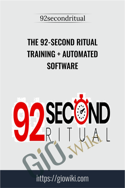 The 92-Second Ritual Training + Automated Software – 92secondritual