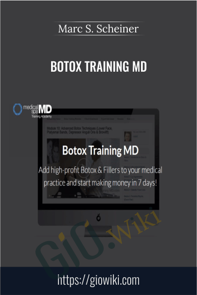 Botox Training MD - Marc S. Scheiner