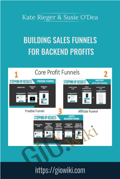 Building Sales Funnels for Backend Profits - Kate Rieger & Susie O'Dea