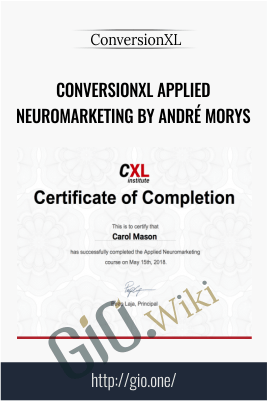 Conversionxl Applied neuromarketing by André Morys
