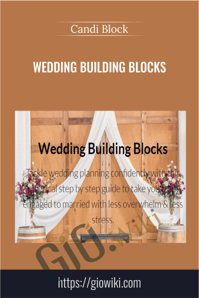 Wedding Building Blocks – Candi Block