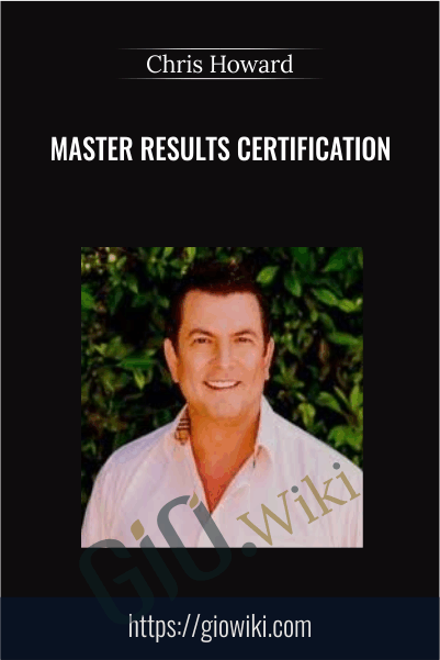 Master Results Certification - Chris Howard