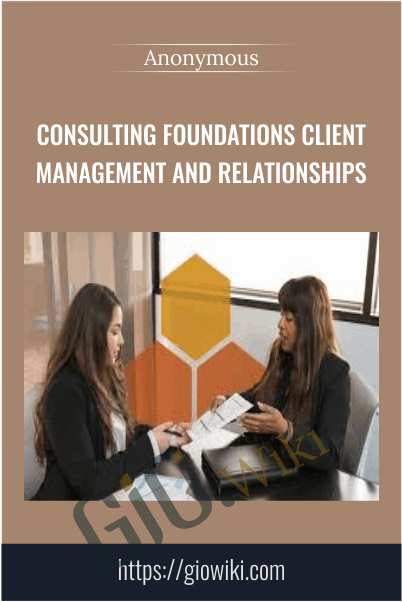 Consulting Foundations Client Management and Relationships