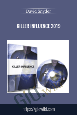 Killer Influence 2019 – David Snyder