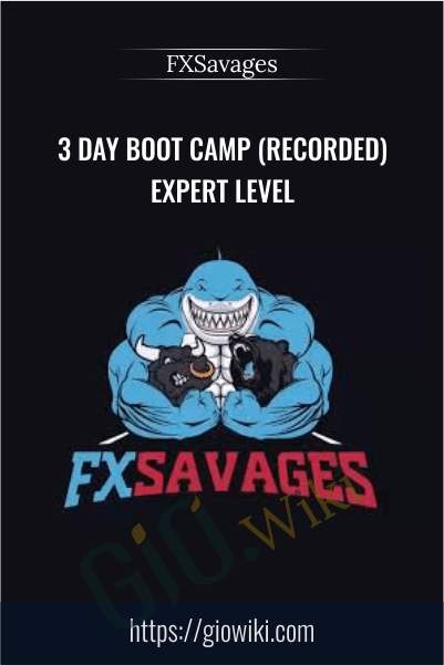 3 Day Boot Camp (Recorded) EXPERT LEVEL – FXSavages