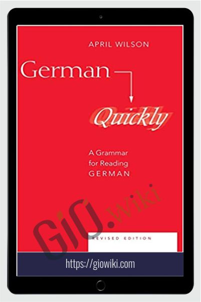 A Grammar for Reading German - German Quickly
