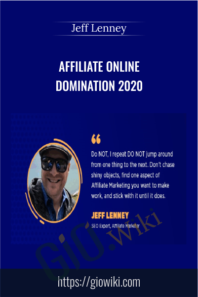 Affiliate Online Domination 2020 – Jeff Lenney
