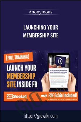 Launching Your Membership Site