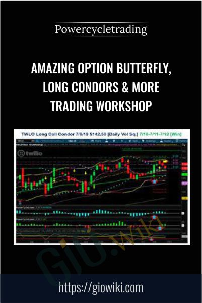Amazing Option Butterfly, Long Condors & More Trading Workshop – Powercycletrading