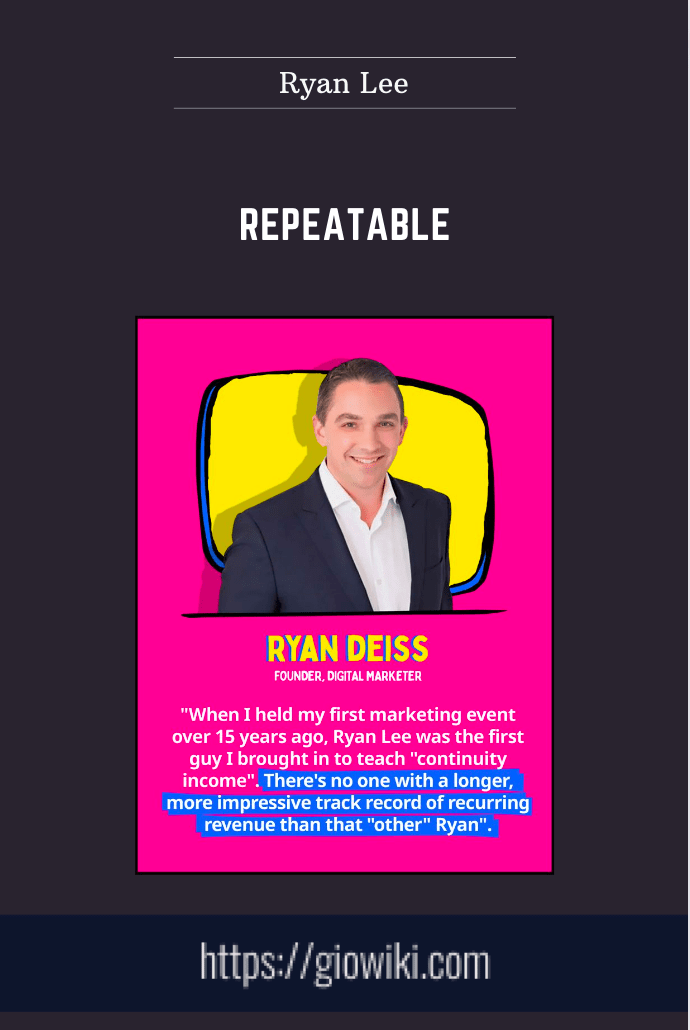 Repeatable - Ryan Lee