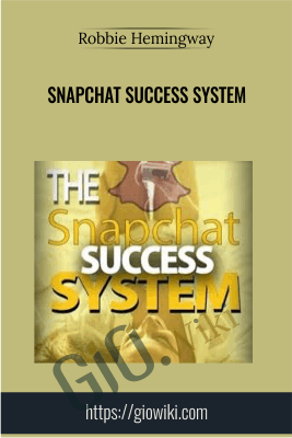 Snapchat Success System - Robbie Hemingway