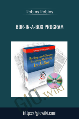 BDR-In-A-Box Program - Robin Robins