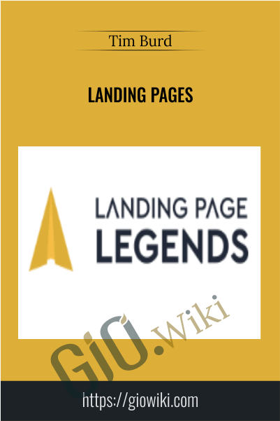 landing pages – Tim Burd