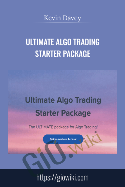 Ultimate Algo Trading – Ultimate Algo Trading Starter Pack – Kevin Davey