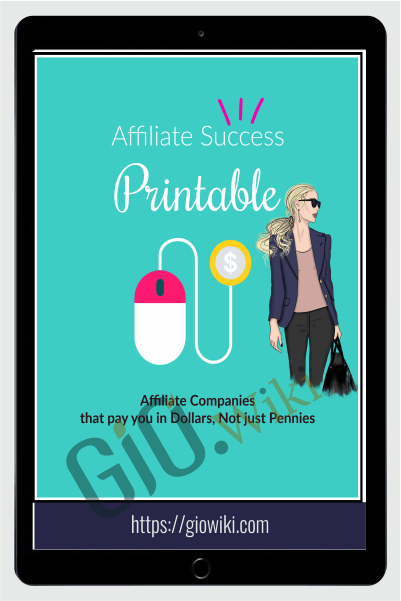 Affiliate Success Printable - Kristie Chiles