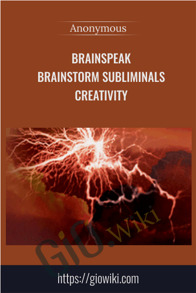 BrainSpeak - BrainStorm Subliminals - Creativity