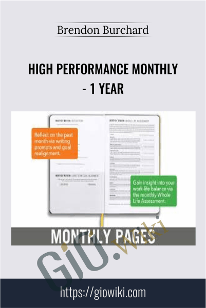 High Performance Monthly - 1 Year - Brendon Burchard