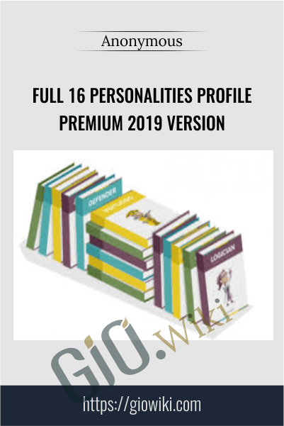 Full 16 Personalities Profile Premium 2019 version