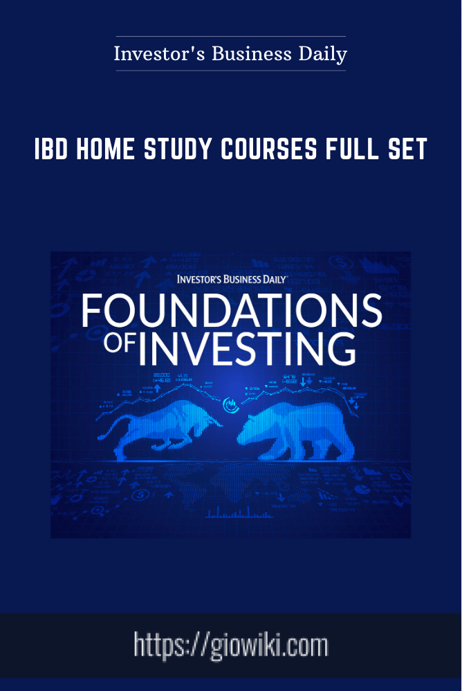IBD Home Study Courses Full Set - Investor's Business Daily