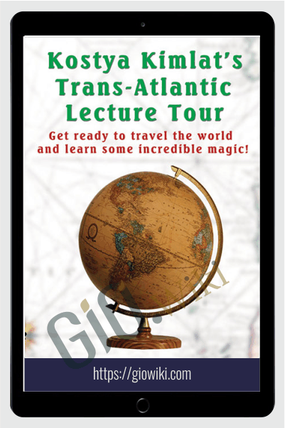 Transatlantic Lecture Tour - Kostya Kimlat