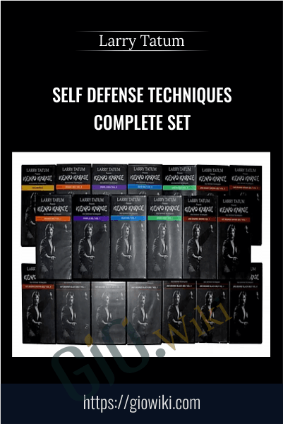 Self Defense Techniques Complete Set - Kenpo - Larry Tatum