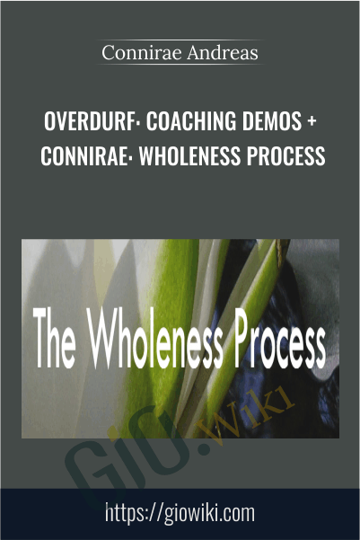Overdurf: Coaching Demos + Connirae: Wholeness Process - Connirae Andreas