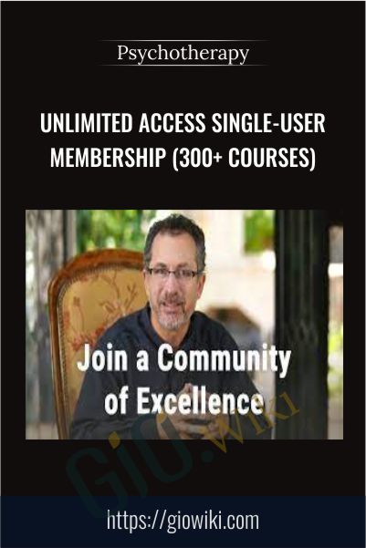 Unlimited Access Single-User Membership (300+ courses) – Psychotherapy