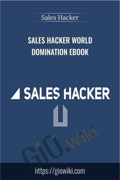 Sales Hacker World Domination eBook - Sales Hacker