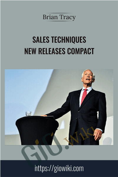 Sales Techniques New Releases Compact - Brian Tracy