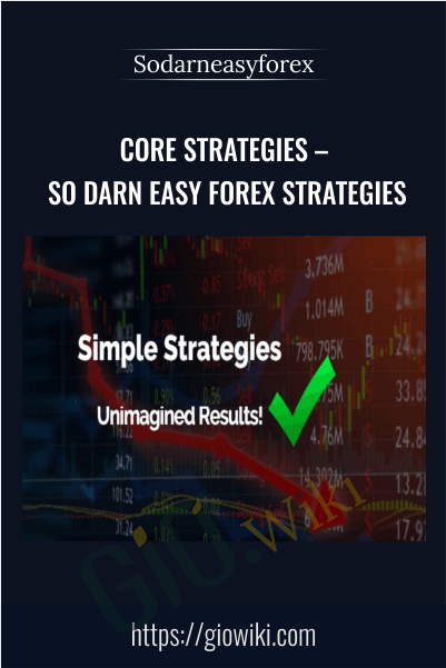 Core Strategies – So Darn Easy Forex Strategies – Sodarneasyforex