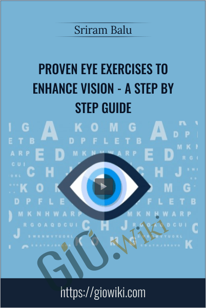 Proven Eye Exercises To Enhance Vision - A Step By Step Guide - Sriram Balu