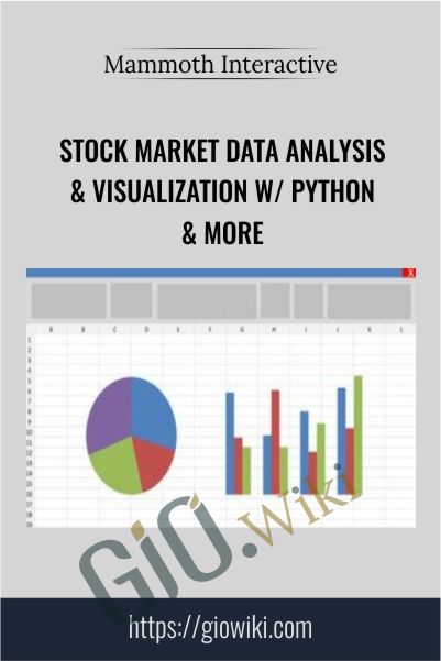 Stock Market Data Analysis & Visualization w/ Python & More - Mammoth Interactive